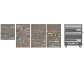 Composiciones de herramientas para mantenimiento general en carro (758 piezas) | MONSTER